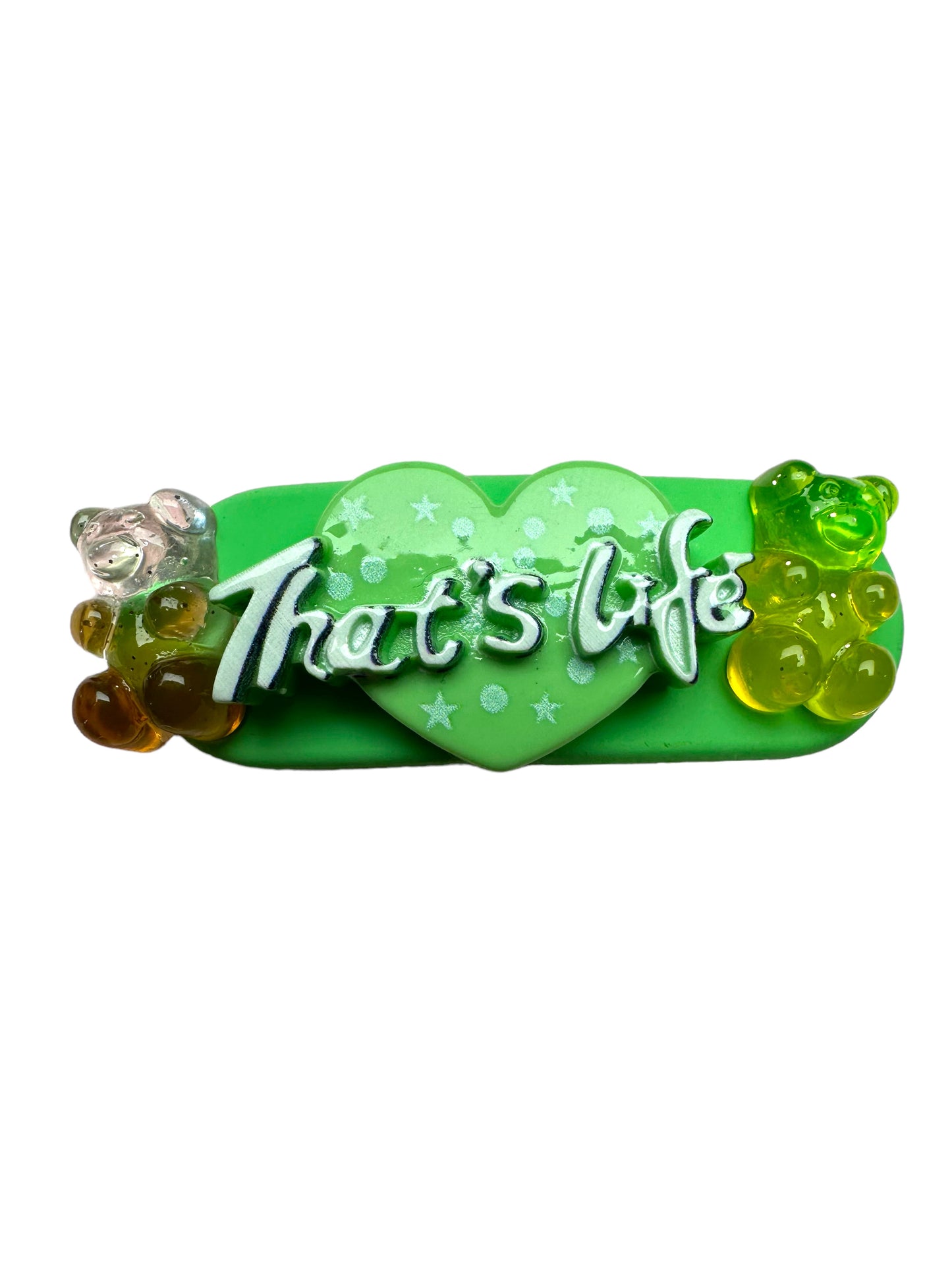 Barrette 30 -  Nounours et That’s Life 💚