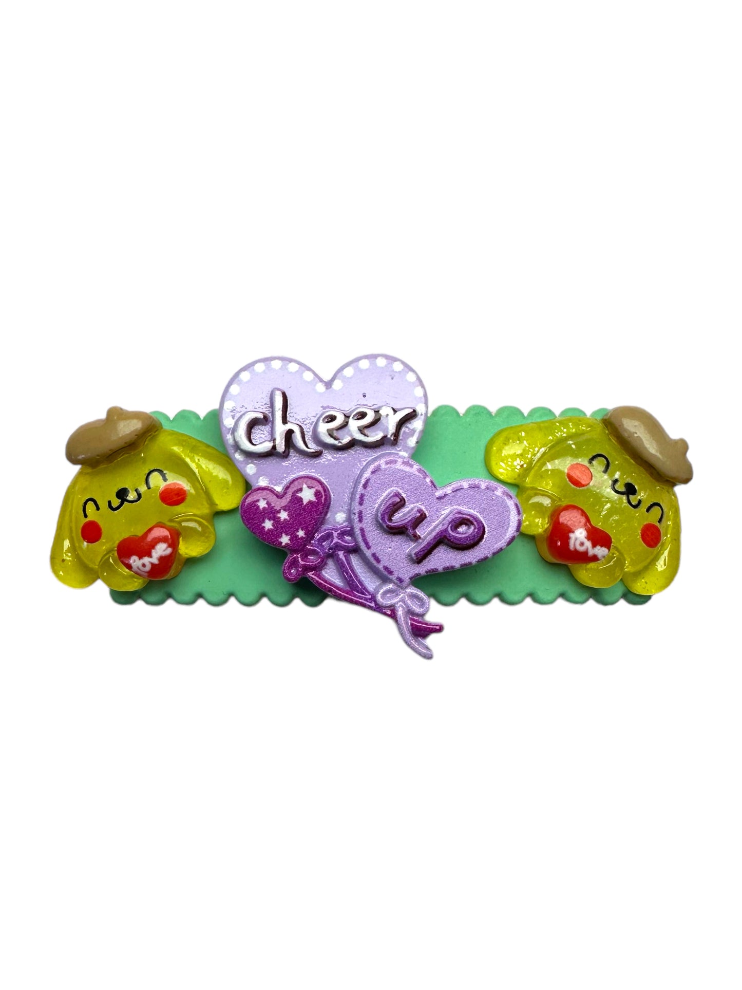 Barrette 37 -Pochacco Love et cheer up 💜