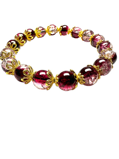 Bracelet 11- perles en verre