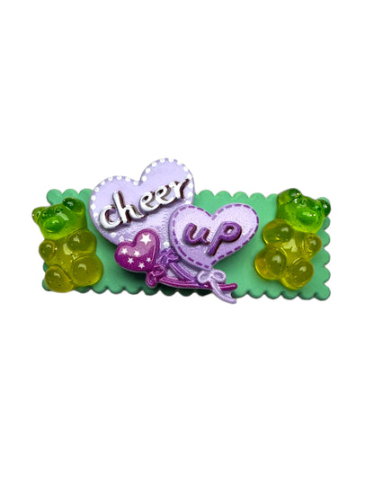 Barrette 36 - Nounours Haribo et  Cheer up 💜