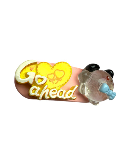 Barrette 43 - Go ahead 💛et Pochacco