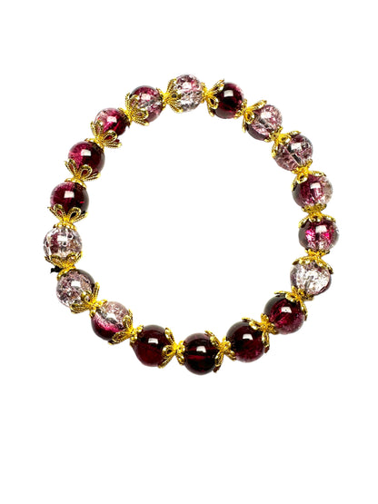 Bracelet 11- perles en verre